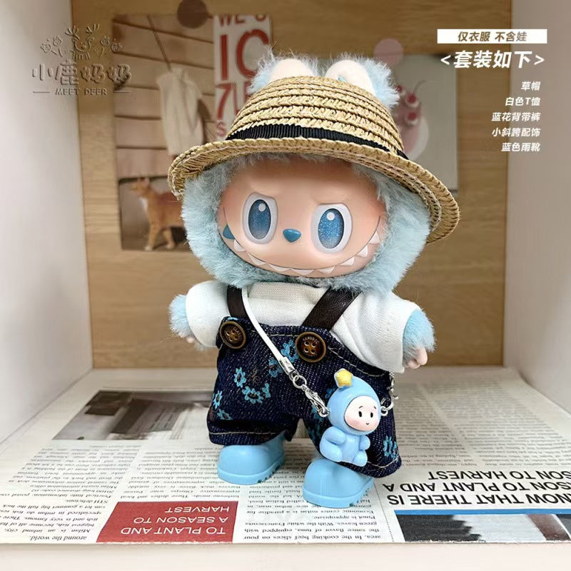 New box unopened For Labubu Doll and clothing set original doll labubu 1.0/ 2.0 /3.0