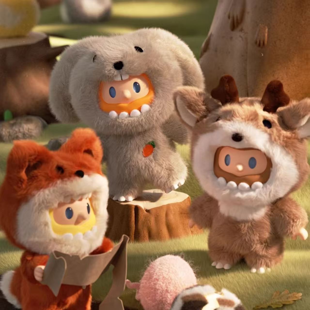 Farmer Bob ANI-MONSTER Plush toys Blind box