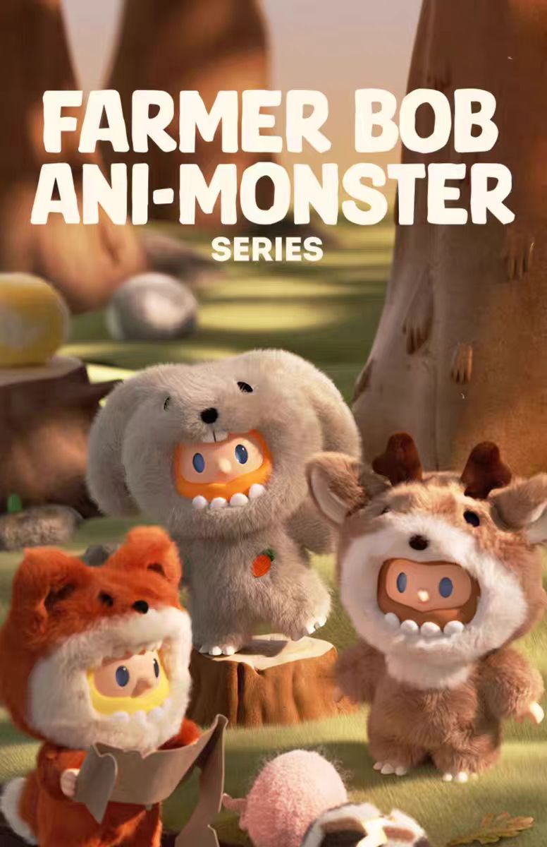 Farmer Bob ANI-MONSTER Plush toys Blind box